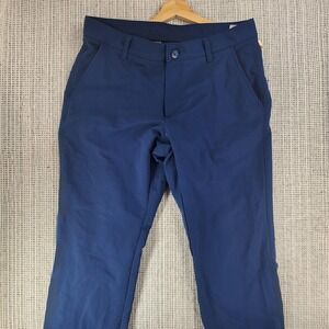 Under Armour‎ Pants Mens 34x32 Blue Straight Fit Lightweight Athletic Golf